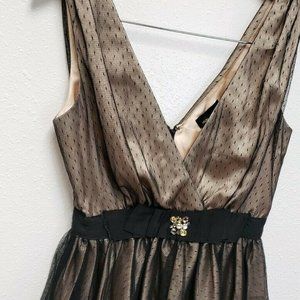 Women's Max & Cleo Formal Dress Size 4 Black